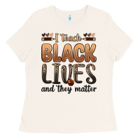 Bone i teach black lives and they matter Ladies Tee - Zillion Design Studio