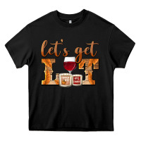 Black let's get lit candles Heavy Core Tee - BarkalooDesign
