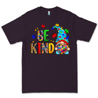 Plum be kind autism gnome Premium Tee - Zillion Design Studio