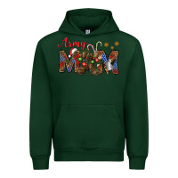 Forest Green Christmas army mom mother's day Urban Hoodie - HowdyJamesFarm