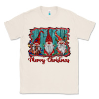 Natural merry christmas gnomes Classic Tee - BarkalooDesign
