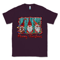 Plum merry christmas gnomes Classic Tee - BarkalooDesign