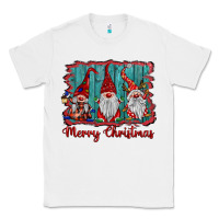 White merry christmas gnomes Classic Tee - BarkalooDesign