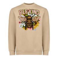 Mushroom bee kind Heavyweight Sweatshirt - NancyCooperArtShop