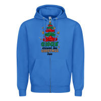 True Royal crocin around the christmas tree Zipper Hoodie - MaliasSmallBusiness