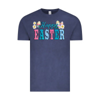 Vintage Denim happy easter eggs Vintage Tee - AdoDesignShop