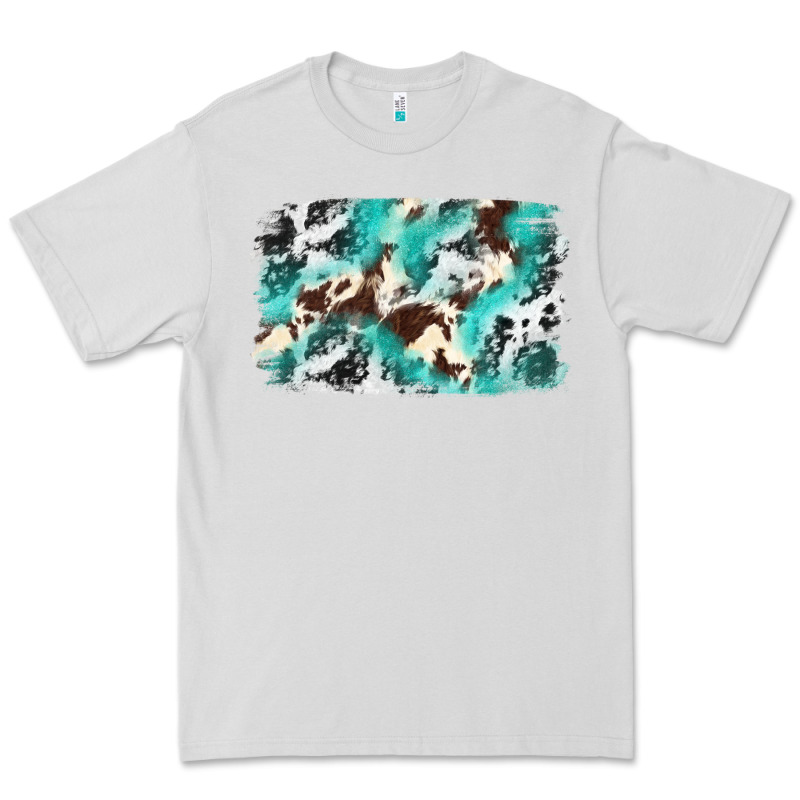 Cowhide Background Western Premium Tee by texasbilliewilder | Teevron