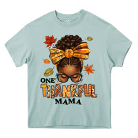 Arona one thankful mama afro messy bun Heavy Core Tee - texasbilliewilder