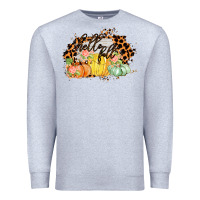 Heather Grey Hello fall Premium Sweatshirt - Bettercallsaul