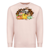 Pale Pink Hello fall Premium Sweatshirt - Bettercallsaul