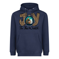 Navy Joy to the World Heavyweight Hoodie - Bettercallsaul