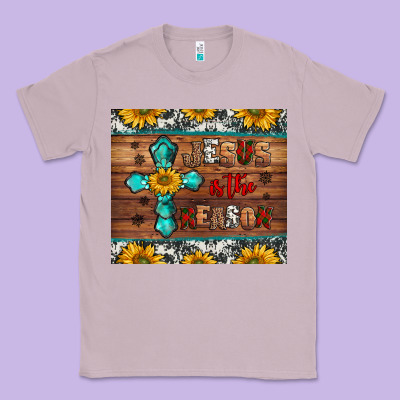 Jesus Is The Reason Christmas Classic Tee Designed By Jasminsmagicworld