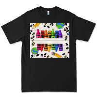 Black Personalized Crayons Premium Tee - texasbilliewilder