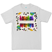 Dove Grey Personalized Crayons Premium Tee - texasbilliewilder