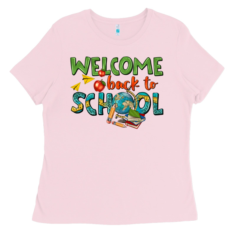 Welcome Back To School Ladies Tee by texasbilliewilder | Teevron