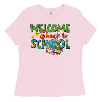 Bubblegum Pink welcome back to school Ladies Tee - texasbilliewilder