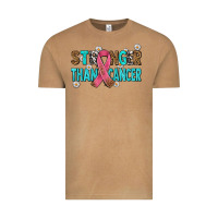 Vintage Camel stronger than cancer with cancer ribbon Vintage Tee - AdoDesignShop