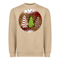 Mushroom Christmas tree cakes Christmas Heavyweight Sweatshirt - Jasminsmagicworld