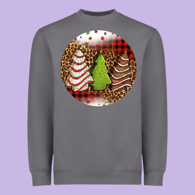 Christmas Tree Cakes Christmas Heavyweight Sweatshirt Designed By Jasminsmagicworld