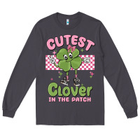 Smoke cutest clover in the patch Long Sleeve Tee - MaliasSmallBusiness