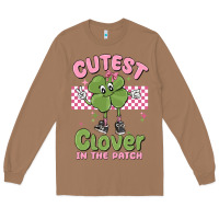 Toasted Coconut cutest clover in the patch Long Sleeve Tee - MaliasSmallBusiness