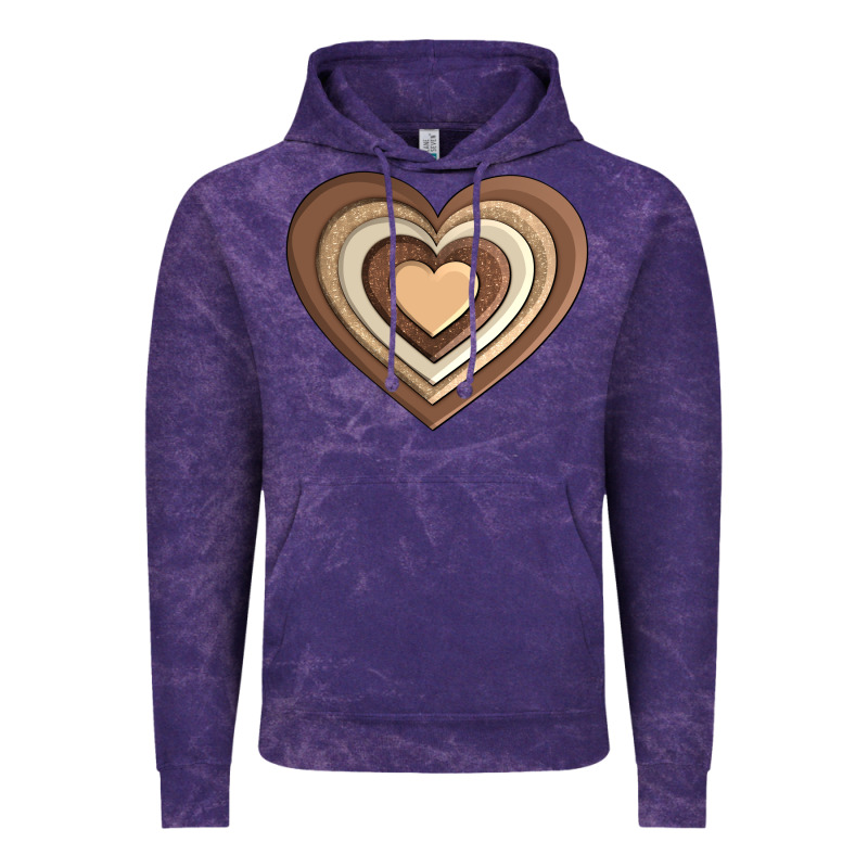Melanin Heart Vintage Hoodie by AdoDesignShop | Teevron
