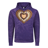 Cloud Purple melanin heart Vintage Hoodie - AdoDesignShop