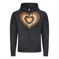 Vintage Black melanin heart Vintage Hoodie - AdoDesignShop