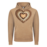 Vintage Coffee melanin heart Vintage Hoodie - AdoDesignShop
