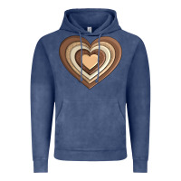 Vintage Denim melanin heart Vintage Hoodie - AdoDesignShop