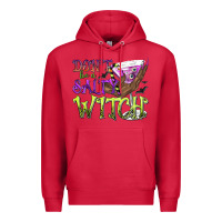 Cardinal Don't Be a Salty Witch Premium Hoodie - texasbilliewilder
