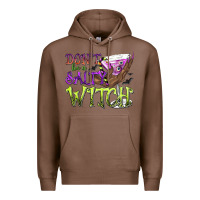 Chestnut Don't Be a Salty Witch Premium Hoodie - texasbilliewilder