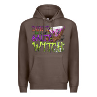 Coffee Don't Be a Salty Witch Premium Hoodie - texasbilliewilder