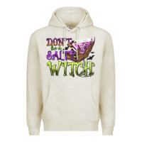 Oatmeal Heather Don't Be a Salty Witch Premium Hoodie - texasbilliewilder