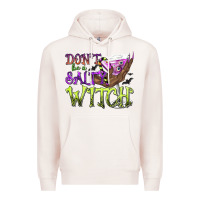 Pale Pink Don't Be a Salty Witch Premium Hoodie - texasbilliewilder