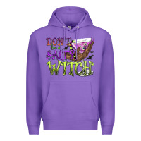 Purple Don't Be a Salty Witch Premium Hoodie - texasbilliewilder