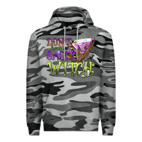 Slate Camo Don't Be a Salty Witch Premium Hoodie - texasbilliewilder