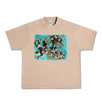 Burro turquoise cowhide leopard background Urban Heavy Tee - AdoDesignShop