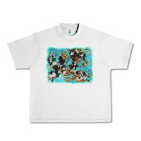 Lunar Rock turquoise cowhide leopard background Urban Heavy Tee - AdoDesignShop