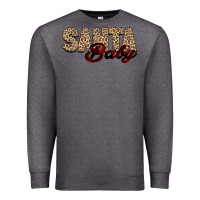 Charcoal Heather Santa Baby Premium Sweatshirt - Bettercallsaul