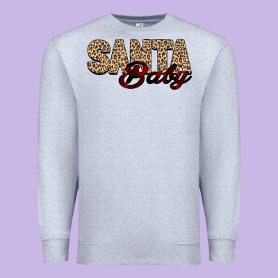 Santa Baby Premium Sweatshirt Designed By Bettercallsaul