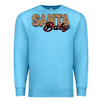 Ocean Blue Santa Baby Premium Sweatshirt - Bettercallsaul