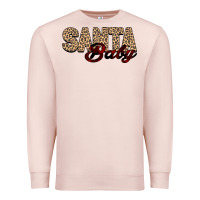 Pale Pink Santa Baby Premium Sweatshirt - Bettercallsaul