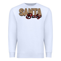 White Santa Baby Premium Sweatshirt - Bettercallsaul