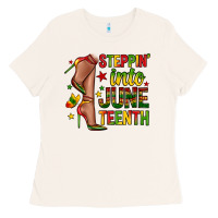 Bone steppin into juneteenth Ladies Tee - Zillion Design Studio