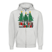 Dove Grey i like they real thick and sprucey Zipper Hoodie - MaliasSmallBusiness