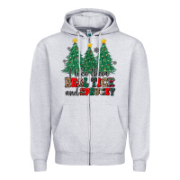 Heather Grey i like they real thick and sprucey Zipper Hoodie - MaliasSmallBusiness