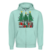 Seafoam i like they real thick and sprucey Zipper Hoodie - MaliasSmallBusiness
