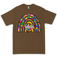 Cacao autism rainbow Premium Tee - Zillion Design Studio