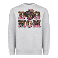 Heather Grey dog mom dachshund Heavyweight Sweatshirt - BarkalooDesign